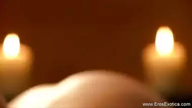 Blonde Honey Blows Indian Cock