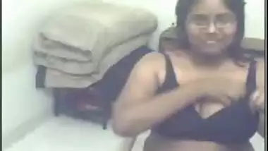 Indian girl Priya in restaurant with her...