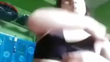 Beautiful Married Bhabi Removing Red Saree And Showing