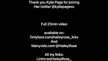 Kylie Page POV Threesome with busty Latina amateur couple IG: @HaileyRosevisuals (FIXED VERSION)