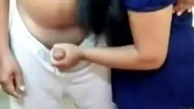 Desi Daughtrilw Giving Helping hands at HOme