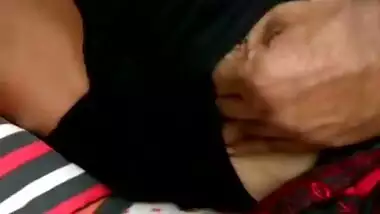 One Boy with 2 Girls Hoot Hugee Boobs