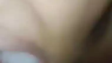 Bhabhi giving blowjob and taking cum in mouth