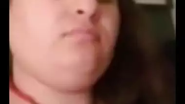 Desi aunty selfie video making