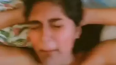 College girl mouth fucking by professor and cum on face