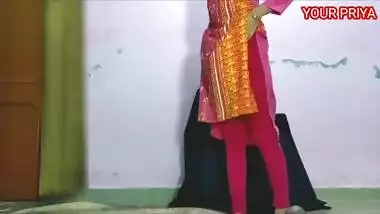 Indian hot couple fucking on top