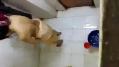 Desi bathing