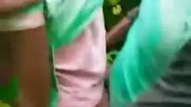 Poor village girl fucked by a gang in the forest