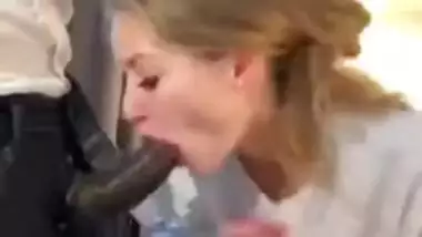 XXX Vacation in India! Hot blonde slut and two big cocks! White & Black