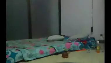 XXX video college girl fucked by hostel senior