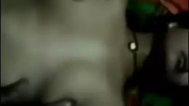 Hot Bengali Village Girl Enjoying Boobs Massage