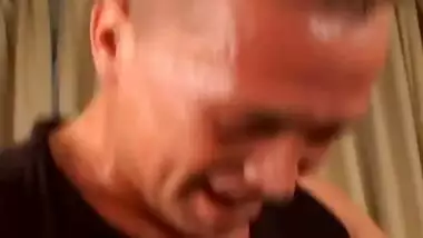 Got so hard watching him drill your cock hungry...