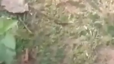 Dehati lovers nude romance in jungle