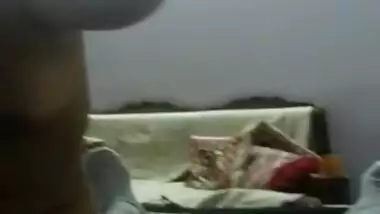 Desi girl puffy nipple & BJ